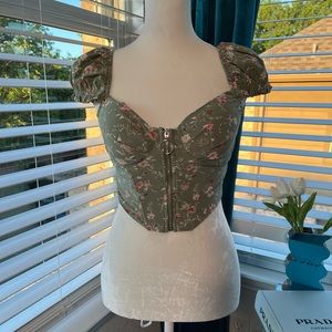 Windsor Flower Pattern Blouse